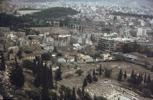 Afina Akropol / Yunanıstan 1972