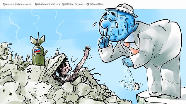 Karikatura: Emad Hajjaj