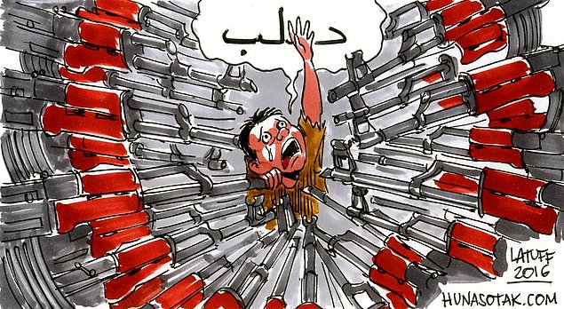 Karikatura: Carols Latuff